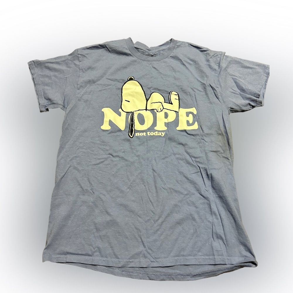 Peanuts Snoopy Nope Not Today T-shirt
